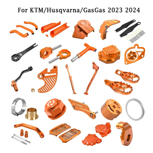 NICECNC 2024 Repose-pieds Garde-bras de suspension Pièces de rechange en aluminium pour moto pour KTM <span class=keywords><strong>250</strong></span> SX SXF XC XCF XCW EXC EXCF Husqvarna <span class=keywords><strong>GasGas</strong></span> - Product Image 1