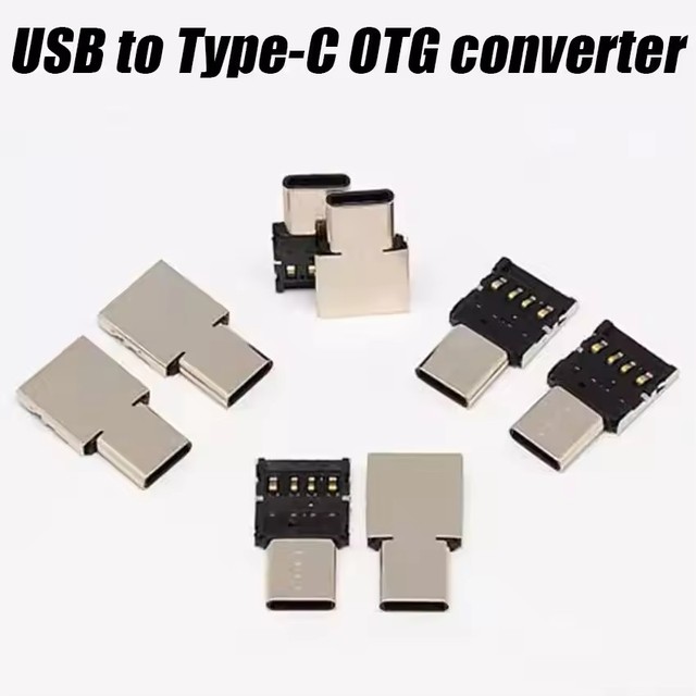 OTG Micro USB Type C Adapter USB-C Male to USB 2.0 Female Data Connector for Macbook Samsung Xiaomi Huawei Android Phone