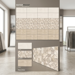 Carreaux muraux intérieurs en céramique émaillée nano métallisée mate 30x60cm (12x24) 300x600mm en porcelaine pour salle de bain et usage commercial - Product Image 6