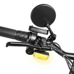 Bicyclette électrique pliable en acier à haute teneur en carbone, équipement électronique sans balais 250W-350D, batterie intégrée, 14 pouces, entrepôt européen - Product Image 2