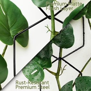 Treillis hexagonal mural en fer pour plantes grimpantes d'intérieur, idéal pour azalées, monstera, pothos et <span class=keywords><strong>lierre</strong></span> - Product Image 4