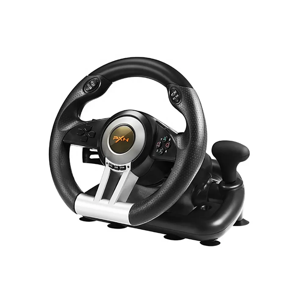 Neue 180-Grad-Lenkrad-Joysticks mit faltbarem Pedal für mehrere Plattformen All-in-One PXN V3II Racing Wheel Game Pad