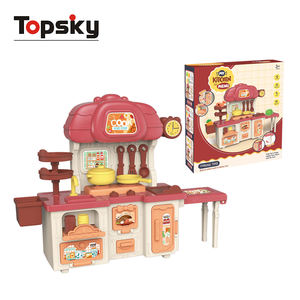 <strong>Fun</strong> Plastic DIY Play House <strong>Kitchen</strong> Toys for Kids Children's Pretend Play &amp; Early Educational Cooking with Rich Accessories - Product Image 3