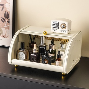 Caja de almacenamiento minimalista para escritorio, caja rectangular de mimbre tejido para joyería y cosméticos, uso en entrada de casa, capacidad de 13400 cm - Product Image 2