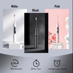 Venta caliente Ipx7 impermeable sónico cepillo de dientes eléctrico recargable ultrasónico vibrador cepillo de dientes eléctrico - Product Image 5