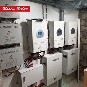 แบตเตอรี่ลิเธียม Rosen 48V 100Ah 150Ah 200AH Lifepo4 แบตเตอรี่ลิเธียมไอรอนฟอสเฟต 51.2V 10kw ราคาขาย - Product Image 6