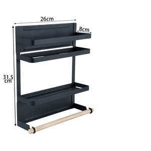 Estante multifunción de 2 niveles para almacenamiento de especias, escurridor de cocina, gran oferta - Product Image 6