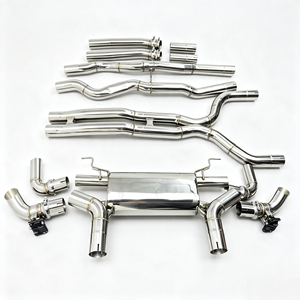 Sistema de Escape Catback Valvetronic Compatible con <span class=keywords><strong>BMW</strong></span> Serie 7 <span class=keywords><strong>760i</strong></span> XDrive G70 4.4T S68 2022+ SS304 Mejora el Sonido y el Rendimiento - Product Image 5