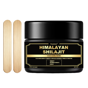 Suplemento de Resina de Shilajit Pura do Himalaia 100% Original 30g com Ashwagandha e Maca, Marca Privada Rosebest por Atacado - Product Image 1