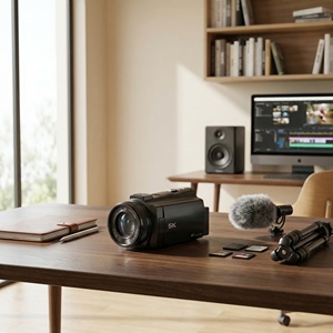 Caméscope <span class=keywords><strong>numérique</strong></span> portable rétro <span class=keywords><strong>compact</strong></span> de haute qualité en gros avec capteur CMOS, photos et vidéos 64MP, zoom optique 8x, 5K - Product Image 6