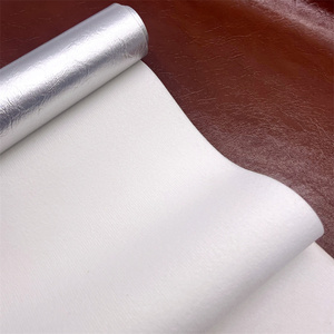 Diseño sintético suave Color caramelo vinilo cuero tapicería imitación cuero silla bolsas PU <span class=keywords><strong>tela</strong></span> - Product Image 6