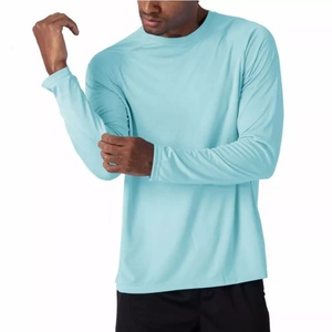 Chemises de pêche anti-UV à manches longues pour hommes en polyester et élasthanne, protection solaire UPF 50+, évacuation de l'humidité, maille respirante, type Rash Guard - Product Image 4