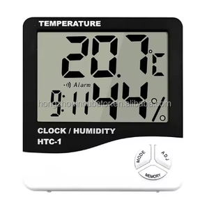 Оптовая продажа, новый продукт, цифровой бытовой многофункциональный HTC1, измеритель температуры и влажности, аккумулятор, птица, курица, утка, ПК PP - Product Image 1