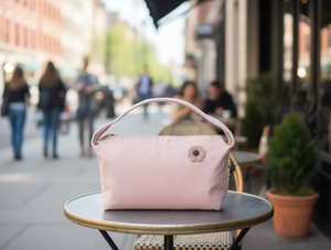 Borsa in Tela da Donna, Colore Unico, Chiusura con Cerniera, per Tutte le Stagioni, Borsa per lo Shopping - Product Image 2
