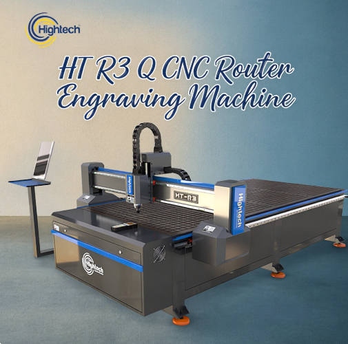 Hightech Automatic CNC Machine for Advertisement Use 3.2kW Spindle Power 0.025mm Precision 1-Year Warranty