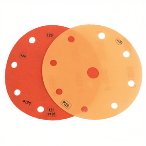 Disques de ponçage Ttake, grain 120, support Velcro avec trous pour ponceuse orbitale - Product Image 2