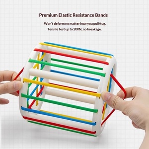 Juguete Educativo Montessori para Bebés, Bloques de Colores, <span class=keywords><strong>Juego</strong></span> de Clasificación de Formas, Cubo de Juguetes Geométricos, Juguete de Aprendizaje de Formas para Bebés - Product Image 5