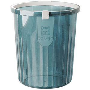 Cubo de Basura Transparente Baiwen de 20L, Gran Capacidad, Uso en Interiores, Acabado de Alto Brillo - Product Image 5