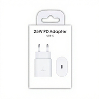 Adaptateur de chargeur mural USB-C 25W Super Rapide avec prise US/EU pour Samsung Charger Ori Fast Charging S24 Galaxy Ultra