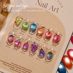 JTING - Colección de Esmaltes de Uñas de Gel de Ojo de Gato de Diseño Único en 12 Colores Neón, 15 ml, Esmalte de Gel de Ojo de Gato Sin TPO ni Hema, OEM ODM, Gel Neón - Product Image 3