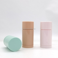 Contenant vide de 34g pour déodorant en stick avec bague d'étanchéité en silicone, bouteille en plastique anti-fuite pour usage industriel, sérigraphie