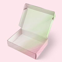 Boîte d'expédition pour produits d'aromathérapie en gros avec impression recto-verso sur papier ondulé recyclable PPWR