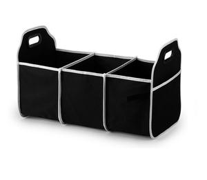 Meori Grey Dots Foldable Box Orbis Car Boot Organiser