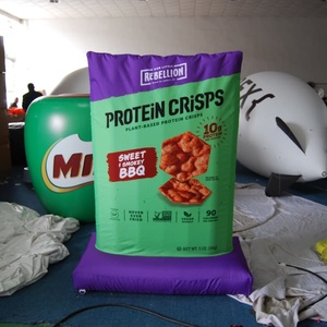 Réplica Personalizada de Bolsa Inflable para Snacks de Proteína, Modelo Grande de Empaque Inflable para Promoción de Marca de Alimentos y Exhibición en Tiendas - Product Image 4