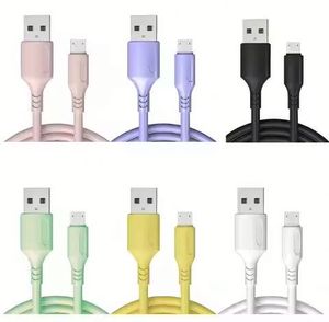 Liquid Silicone Data <b>Cable</b> Suitable for Mobile Phone Charging <b>Cable</b> Android V8 Type-c Mobile Phone Data <b>Cable</b> - Product Image 2
