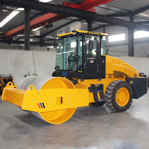 Rouleau de route à tambour unique de 10 tonnes grand compacteur de rouleau de route d'asphalte robuste moteur Huade rouleau de vibrateur motorisé - Product Image 6