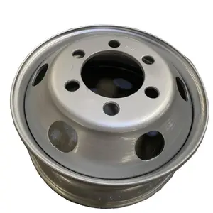 Best selling truck wheel for 19.5*6.75 steel tube small flat surface