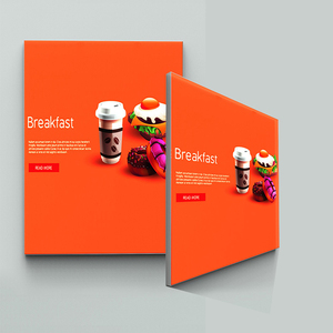 Edgelight AF18 LED תאורה אחורית ללא מסגרת אחת צד בד/בד/טקסטיל אלומיניום פרופיל מסגרת תיבת אור - Product Image 6