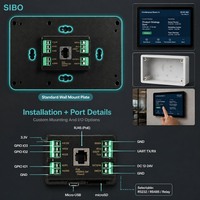 Tablet PC Android de 5 Pulgadas con PoE, RS485, NFC, Panel de Control Táctil para Edificios Inteligentes