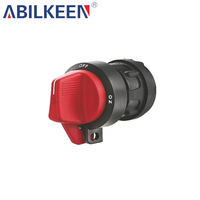 Interrupteur d'isolement de batterie 12V 24V avec bouton rotatif, coupe-circuit principal pour camions, poids lourds et engins de construction