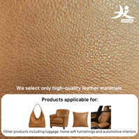 Cuir synthétique PU grain litchi vieilli, doux et élégant, personnalisé en usine, pour sacs et revêtements intérieurs de voiture