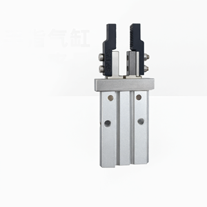 Pince à doigts parallèles pneumatique 16D en alliage d'aluminium pour préhension interne et externe pour robot de moulage par injection - Product Image 1
