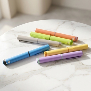 Candy Color 60IU Reusable Plastic Injection <b>Pen</b> with Protective <b>Box</b> for 3ml Cartridge and Daily Personal Dosing - Product Image 5