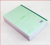 Carnet de composition en papier rigide QB personnalisable, directement de l'usine, A3/A4/A5/A6, 72 feuilles, impression offset, couleurs personnalisées