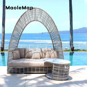 Đồ nội thất sân vườn Patio vườn phơi nắng ngoài trời sofa hồ bơi phòng chờ ghế bãi biển <span class=keywords><strong>Cabana</strong></span> đi văng <span class=keywords><strong>wicker</strong></span> hồ bơi mây ghế Sun <span class=keywords><strong>Lounger</strong></span> - Product Image 5