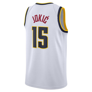 Para Hombre # 15 Camisetas de Baloncesto Personalizadas de <span class=keywords><strong>Jokic</strong></span> <span class=keywords><strong>Denver</strong></span>, Camisetas Bordadas, Uniformes Juveniles, Ropa Deportiva con Logotipo Estampado en Caliente - Product Image 3