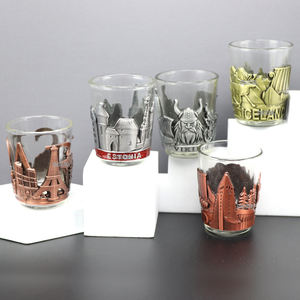 中国製カスタムロゴバイキングスタイル亜鉛合金製ウォッカショットグラス - Product Image 6