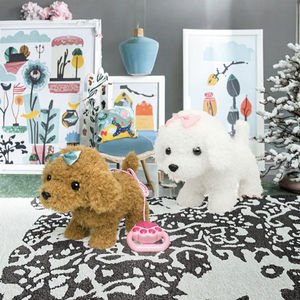 Peluche de <span class=keywords><strong>Perro</strong></span> con Control Remoto, Relleno de Algodón PP, Partes Móviles, Juguete Antiestrés, Regalo, Animal de Peluche - Product Image 2