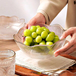 Ciotola di <span class=keywords><strong>vetro</strong></span> in stile giapponese per ghiacciaio verticale ad alto valore per uso domestico per gli hotel snack di caramelle - Product Image 4