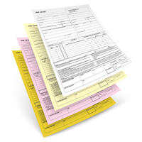 Fournisseur de formulaires de facturation personnalisés, 3 parties, sans carbone, papier sans carbone
