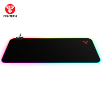 Kualitas Tinggi Diperpanjang Ukuran RGB Lembut Cloth Gaming Mouse Pad Fantech MPR800S Firefly