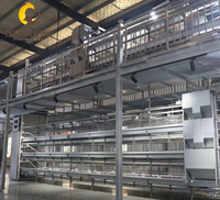 Système d'équipement avicole automatique pour cages à poulets pondeuses de type H