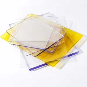 Rivestimento UV 1mm in policarbonato trasparente in policarbonato pannelli serra