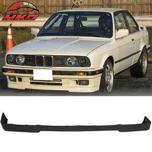 เหมาะสำหรับ BMW E30 ซีรีส์ 3 ปี 1984-1992 ชุดแต่งกันชนหน้าสไตล์ M-Tech ผิวสัมผัสหยาบ - Product Image 1