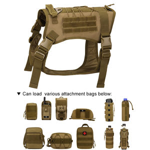 Gilet d'entraînement de sécurité pour animaux de compagnie en plein air Durable Oxford Tactical Camouflage <span class=keywords><strong>Hunting</strong></span> <span class=keywords><strong>Dog</strong></span> Vest <span class=keywords><strong>Hunting</strong></span> <span class=keywords><strong>Supplies</strong></span> - Product Image 2