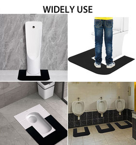 Tappetino Universale a Forma di U per Bagno, <span class=keywords><strong>Super</strong></span> Assorbente in Poliestere, Tappetino per Addestramento al Vasino per Bambini - Product Image 4